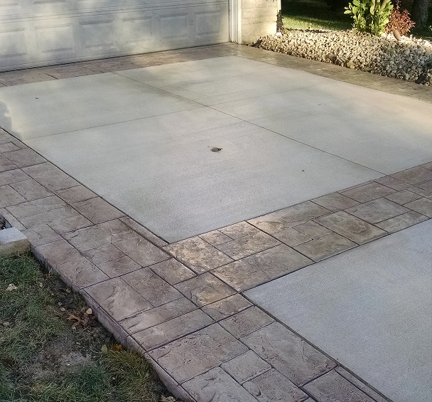 Our stamped concrete pictures in columbus