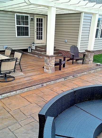 Our Stamped Concrete Pictures In Columbus