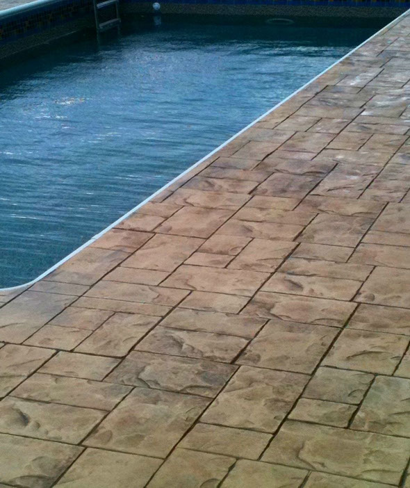 Our stamped concrete pictures in columbus