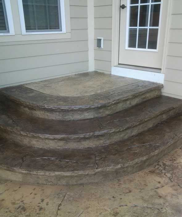 Our stamped concrete pictures in columbus