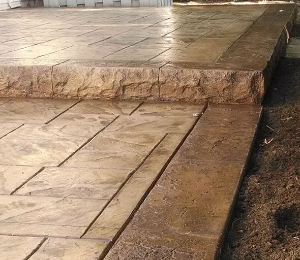 Our stamped concrete pictures in columbus